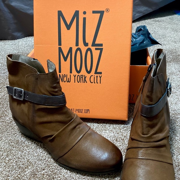 Miz Mooz ‘Line’ Leather boot - Picture 5 of 11